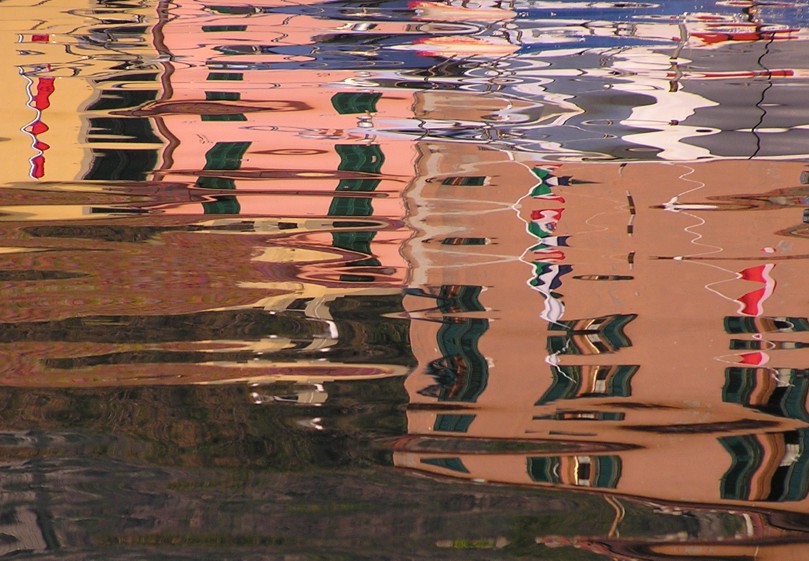 Riflessi - il Canale dello Stagno, Ostia